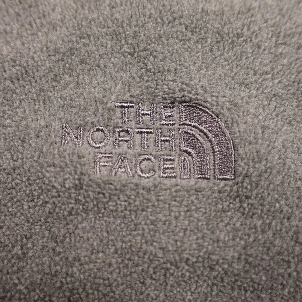 The North Face Men’s Gray Polartec Quarter-Zip Fleece Pullover Size Medium‎